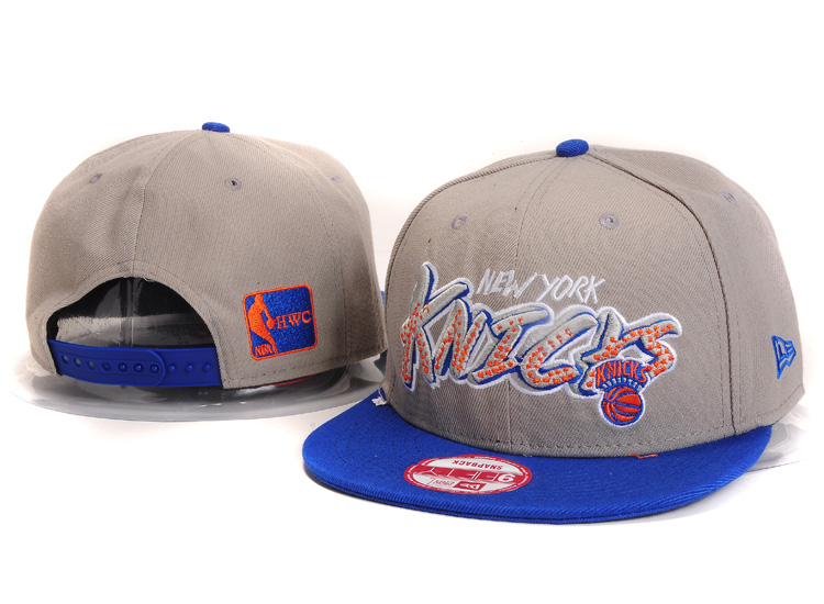 NBA New York Knicks NE Snapback Hat #48